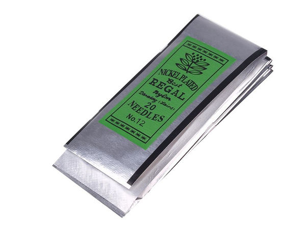 Ace nichelate Regal pentru mărgele - Mărimea Nr. 12, 38 mm (15 bucăți)