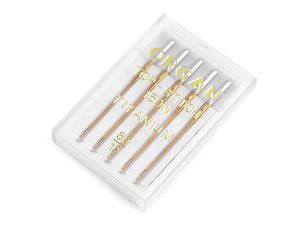 Ace pentru mașina de cusut Organ Titanium Top Stitch - Finisaj auriu