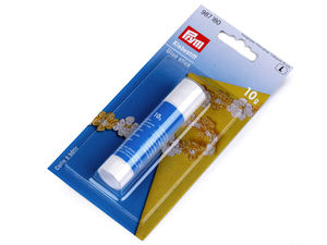 Creion adeziv temporar pentru textile Prym (10g) – Adeziv lavabil pentru fixarea și însăilarea tivurilor, fermoarelor și dantelei
