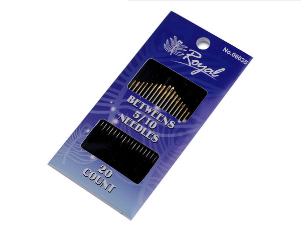 Ace premium de cusut manual cu ureche aurie - Set asortat de dimensiuni Betweens și Sharps