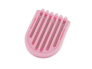 Set compact premium de ace de cusut manual - Ace nichelate asortate
