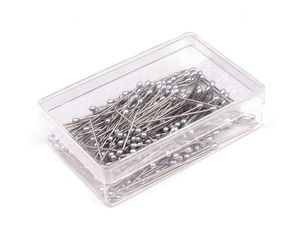 Ace de gămălie premium din oțel, cu cap sidefat - 25 mm, 12 g (Nichel)