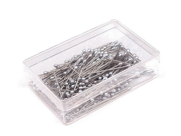 Ace de gămălie premium din oțel, cu cap sidefat - 25 mm, 12 g (Nichel)