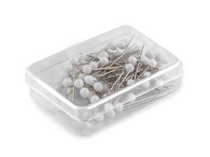 Ace de cusut premium din oțel cu cap perlat - Ace de 32 mm pentru croitorie și birou