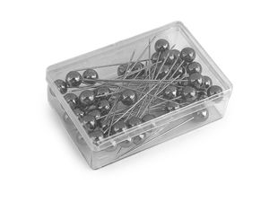Ace de tapițerie din oțel cu cap perlă - Ace extra lungi de 62 mm pentru croitorie și artizanat