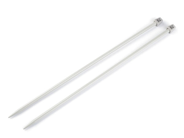 Andrele drepte clasice argintii Nr. 7 – Andrele premium cu un singur vârf pentru fire groase, pulovere și fulare