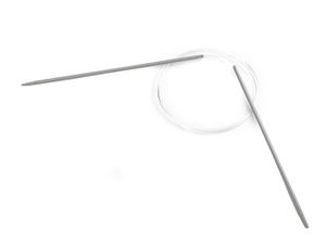 Andrele circulare premium din metal cu cablu de conectare flexibil pentru tricotat fără cusături