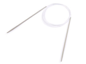 Andrele circulare argintii premium – Instrumente pentru tricotat fără cusături (2,5 mm - 4 mm)