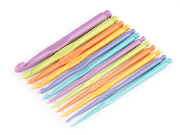 Set premium de croșete din 12 piese - Ace de tricotat și croșetat de diferite dimensiuni