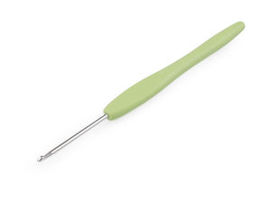 Croșetă ergonomică cu mâner confortabil din silicon moale - Croșetă premium pentru tricotat și croșetat, dimensiuni de la 2,5 mm la 6 mm