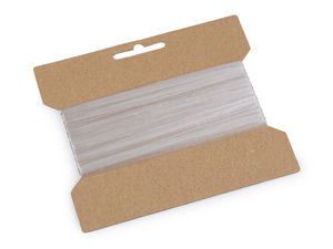 Bandă elastică siliconică transparentă Premium (Lastin) - Framilon mat antiderapant de 5 mm și 6 mm pentru costume de baie, tricotaje și cusături de umăr
