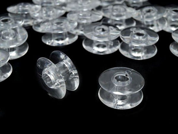 Mosorele transparente pentru mașina de cusut Singer – Accesorii premium de galanterie, 11 mm x 19,4 mm