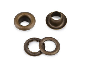 Ocheți metalici rezistenți la rugină cu șaibe (5,5 mm interior / 10 mm exterior) – Accesorii premium de galanterie