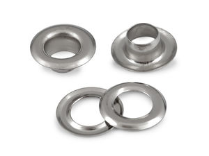 Ocheți metalici premium rezistenți la rugină, cu șaibe - Diametru interior 7 mm