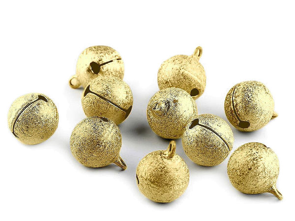 Zurgălăi Metalici Premium cu Sclipici (Ø20mm) - Pandantive Decorative și Mărgele pentru Lucru Manual