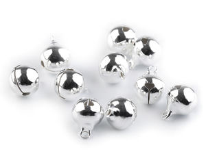 Clopoței metalici premium (12 mm) – Accesorii versatile de galanterie, decorațiuni de sărbători și proiecte creative