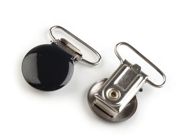 Cleme metalice lăcuite premium pentru bretele (20 mm și 25 mm) - Sisteme de prindere rezistente pentru bretele de pantaloni