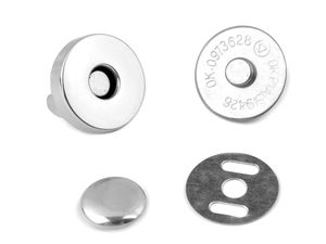 Capse magnetice premium de 18 mm - Set de închizători rezistente pentru genți, poșete și marochinărie
