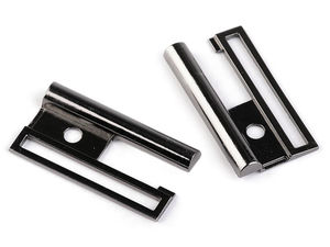 Cataramă metalică premium cu sistem de îmbinare pentru paltoane și jachete, lățime interioară 50 mm