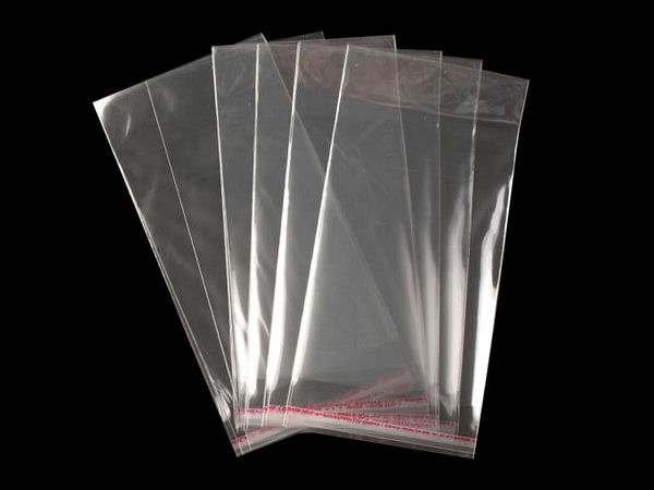 Pungi premium autoadezive din plastic transparent (10x20 cm și 11x20 cm) - Ambalaje de înaltă claritate pentru prezentare în retail