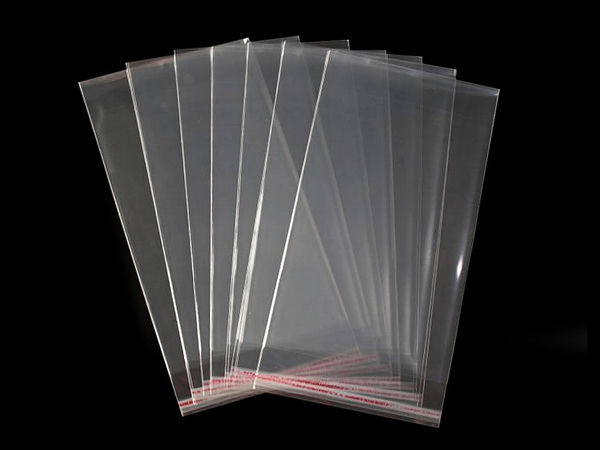 Pungi din plastic transparente autoadezive premium (14 x 25 cm) | Plicuri resigilabile pentru prezentare