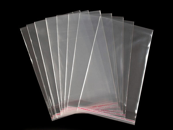 Pungi autoadezive premium din plastic transparent (13x20 cm) – Plicuri de ambalare lucioase și transparente pentru articole de galanterie și lucru manual