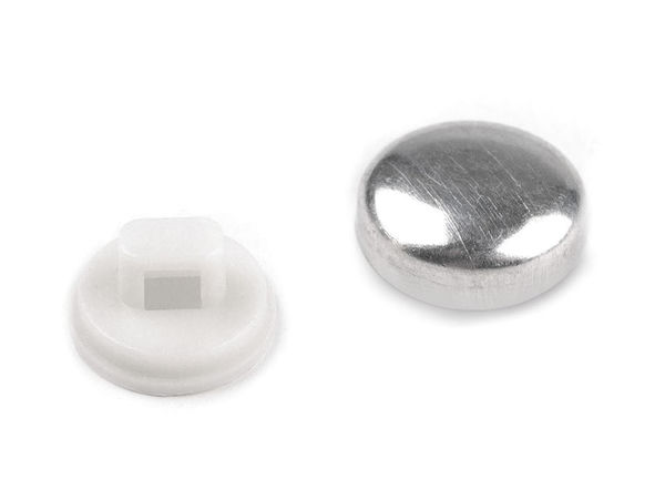 Nasturi premium de îmbrăcat - Dimensiune 16 (10 mm) - Nasturi personalizabili cu material textil pentru bluze, rochii și lucru manual