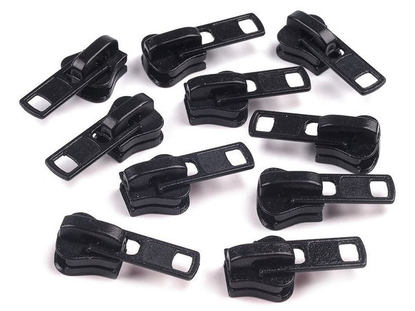 Cursor metalic premium pentru fermoare din plastic nr. 8