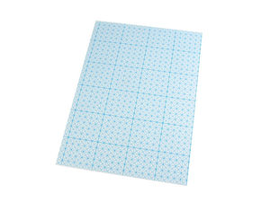 Folie dublu adezivă premium A4 - Coli adezive transparente fără acizi pentru scrapbooking, lucru cu piele și proiecte de galanterie și lucru manual