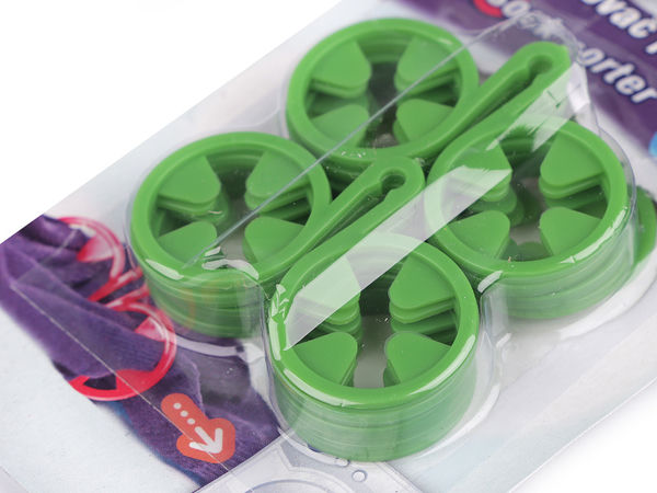 Clipsuri premium multicolore pentru împerecherea șosetelor (40x60mm) – Organizatoare de rufe pentru mașina de spălat și uscător