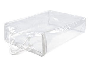 Husă premium din PVC transparent cu fermoar pentru depozitare și ambalare