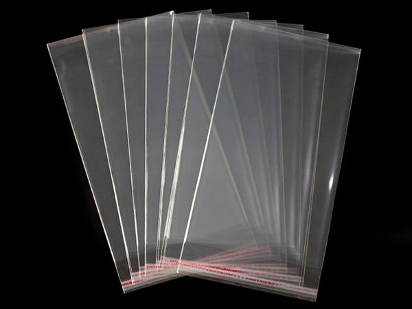 Pungi autoadezive transparente pentru ambalare (20x50 cm) – Pungi premium din celofan resigilabile pentru șaluri, îmbrăcăminte și expunere în retail