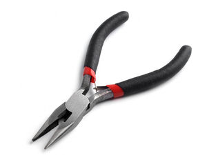 Clește premium 2 în 1 cu vârf alungit și tăietor de sârmă (125 mm) - Instrument profesional pentru crearea bijuteriilor și lucrul cu mărgele