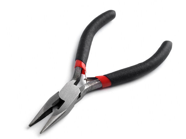 Clește premium 2 în 1 cu vârf alungit și tăietor de sârmă (125 mm) - Instrument profesional pentru crearea bijuteriilor și lucrul cu mărgele