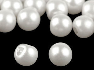 Nasturi premium de cusut tip perlă (12mm) pentru rochii de mireasă, rochii de domnișoare de onoare, accesorii și galanterie