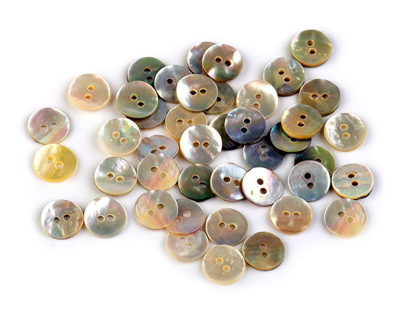 Nasturi Premium din Sidef - Dimensiune 16 Ligne (10mm) - Accesorii Elegante și Naturale