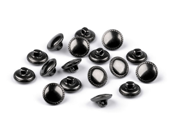 Nasturi metalici premium cu margine decorată, Mărimea 20