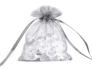 Săculeți premium din organza pentru cadouri (9x11 cm) - Săculeți eleganți cu șnur pentru bijuterii, dulciuri și lucru manual