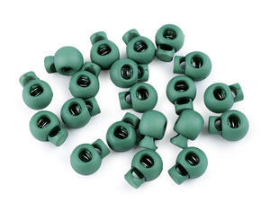 Opritori rotunzi pentru șnur din nylon premium - Opritori durabili de 15x19 mm pentru jachete, genți și îmbrăcăminte sport