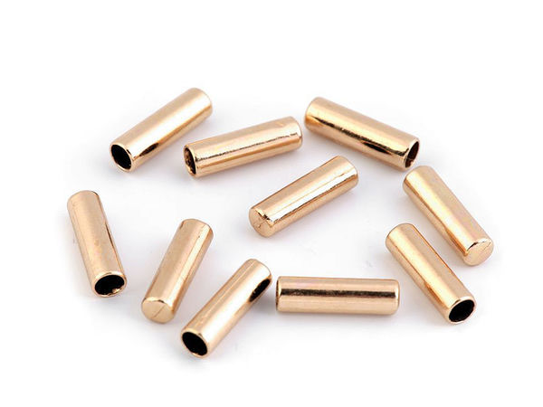 Capete metalice premium pentru șnur - Capete rotunde Ø4 mm