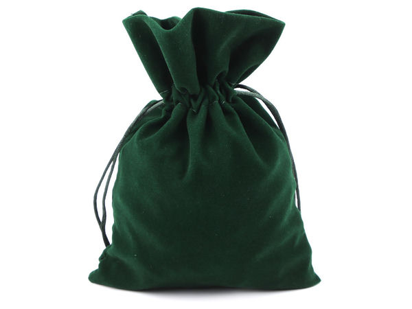Săculeț de cadou din catifea premium cu șnur (12x17 cm) - Săculeț elegant pentru bijuterii și mărturii