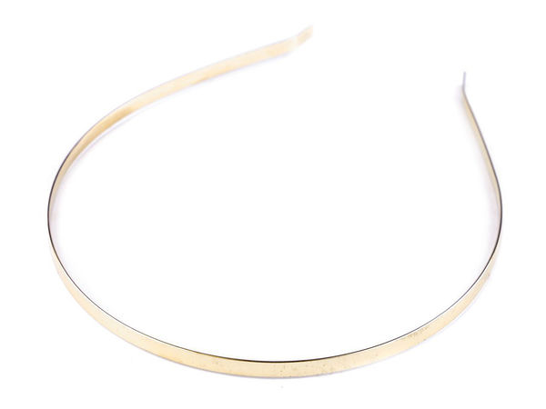 Bază metalică pentru cordeluțe de păr - Suport simplu din sârmă pentru confecționarea de bijuterii și accesorii DIY