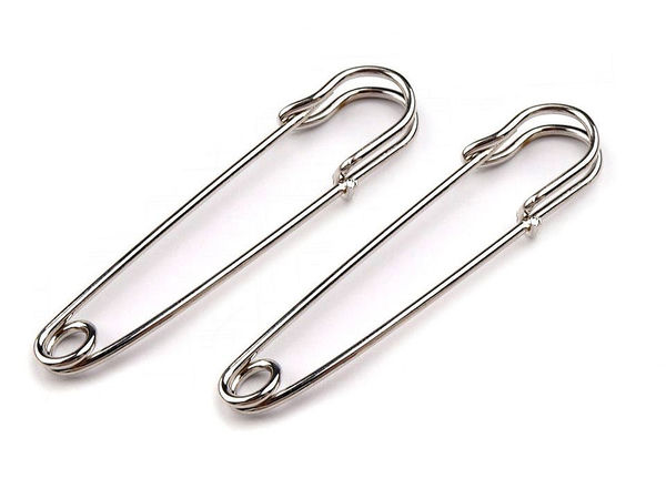 Ace decorative mari de siguranță și ace de kilt premium (13x65 mm) pentru lucru manual, broșe și șaluri