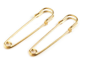 Ace decorative mari de siguranță și ace de kilt premium (13x65 mm) pentru lucru manual, broșe și șaluri