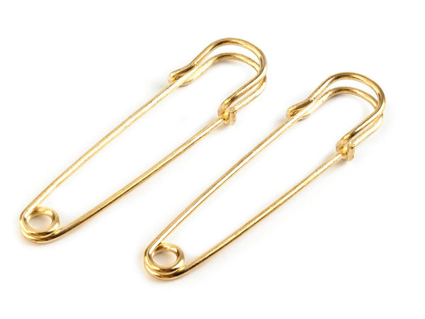 Ace decorative mari de siguranță și ace de kilt premium (13x65 mm) pentru lucru manual, broșe și șaluri