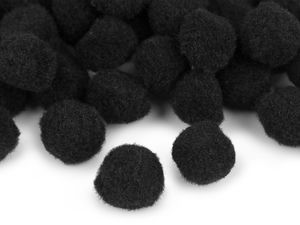 Pompoane decorative premium pentru lucru manual (20 mm) – Pompoane moi și pufoase pentru bijuterii handmade, accesorii și galanterie