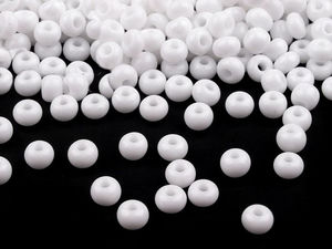 Mărgele de nisip Rocaille din sticlă cehească Preciosa 6/0 - 4mm, mărgele distanțiere rotunde premium pentru crearea de bijuterii și broderie