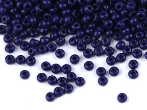 Mărgele de nisip din sticlă cehească Preciosa Rocaille, dimensiune 11/0 (2 mm) - Mărgele din sticlă premium pentru crearea de bijuterii (pachet de 20 g)