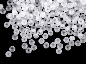 Mărgele de nisip Preciosa Rocaille 8/0 (3mm) - Mărgele premium din sticlă cehă pentru broderie și confecționarea bijuteriilor (20g)