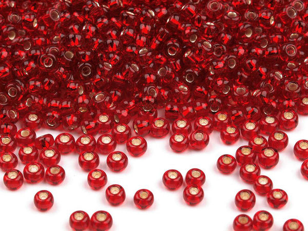 Mărgele de nisip premium din sticlă cehească Preciosa 10/0 - 2.3mm Rocaille pentru bijuterii, lucru manual și artizanat, 250g